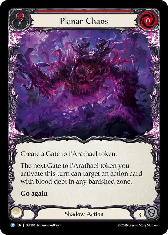 Planar Chaos, Usurp the Shadow Throne IAR180
