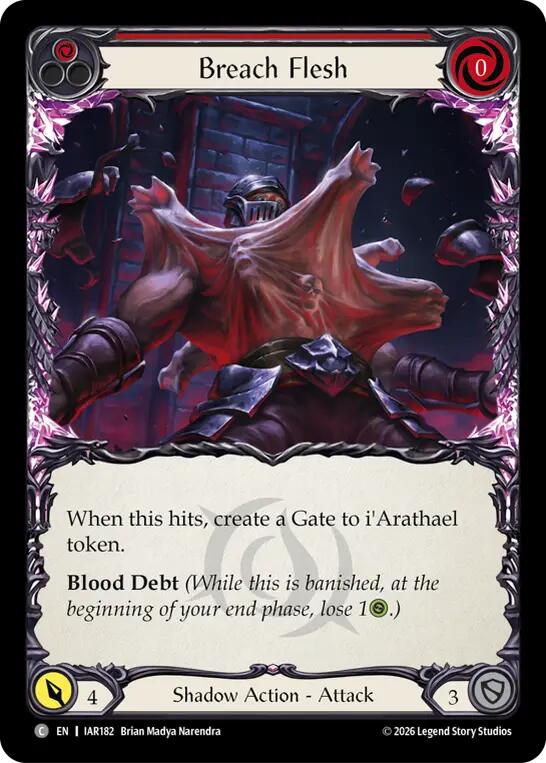 Breach Flesh (Red), Usurp the Shadow Throne IAR182