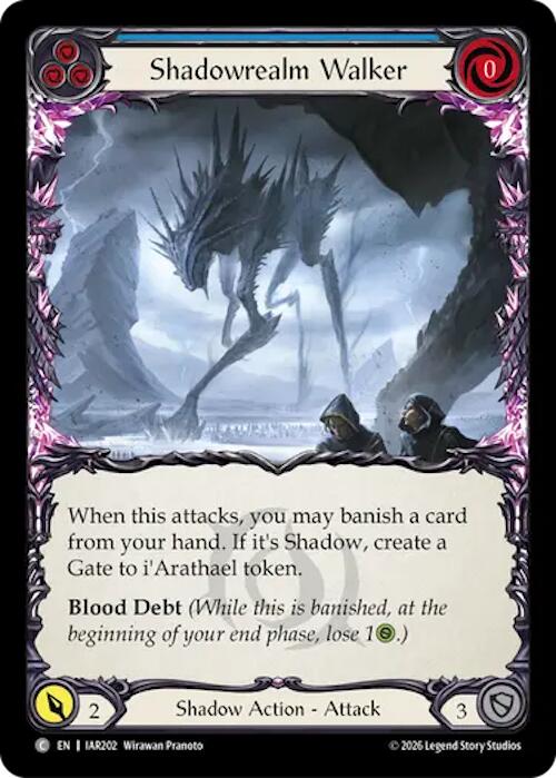 Shadowrealm Walker (Blue), Usurp the Shadow Throne IAR202