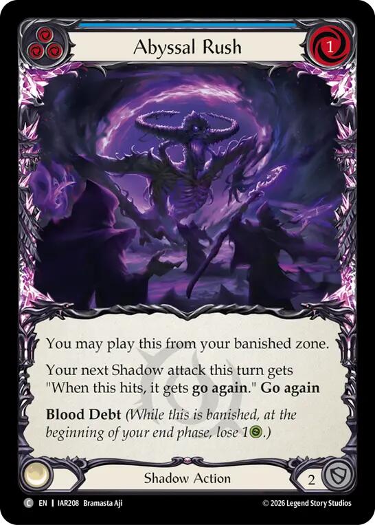 Abyssal Rush, Usurp the Shadow Throne IAR208