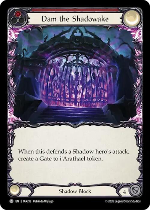 Dam the Shadowake (Red), Usurp the Shadow Throne IAR218