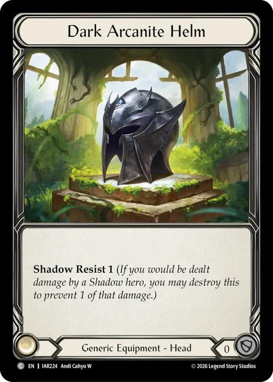 Dark Arcanite Helm, Usurp the Shadow Throne IAR224