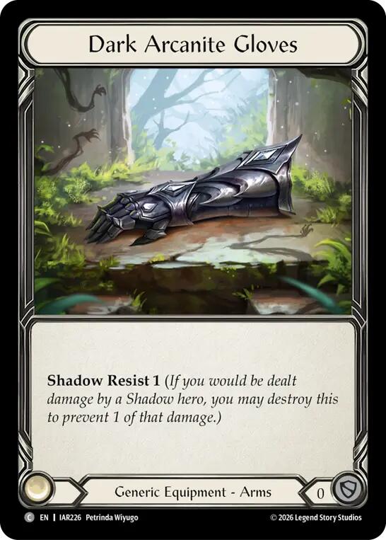 Dark Arcanite Gloves, Usurp the Shadow Throne IAR226