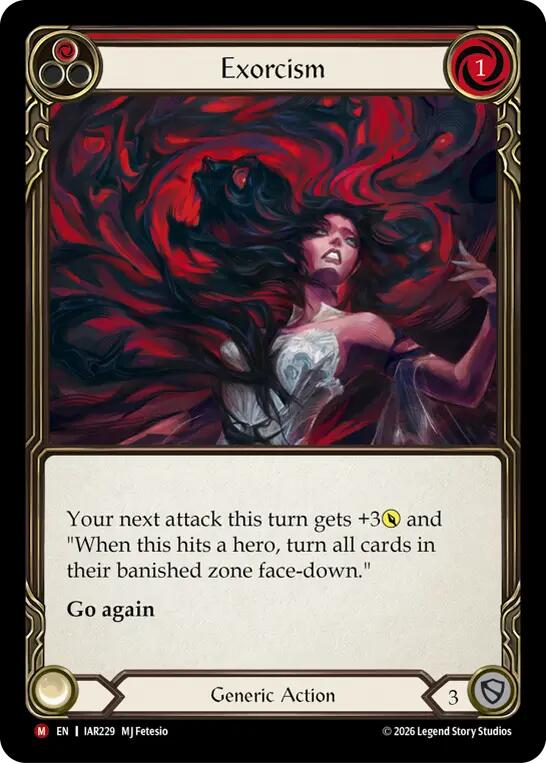 Exorcism, Usurp the Shadow Throne IAR229