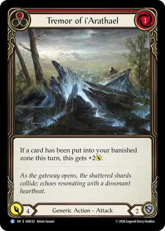 Tremor of i'Arathael, Usurp the Shadow Throne IAR232