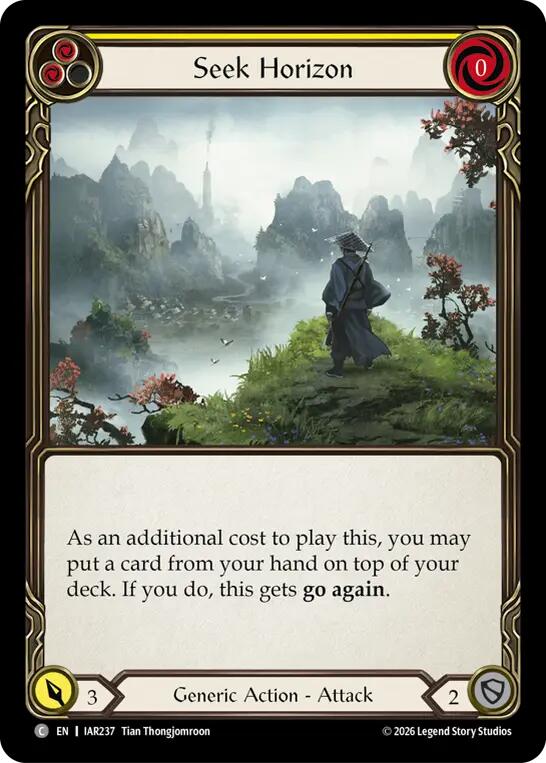 Seek Horizon (Yellow), Usurp the Shadow Throne IAR237