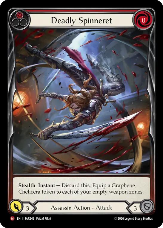 Deadly Spinneret (Extended Art), Usurp the Shadow Throne IAR243