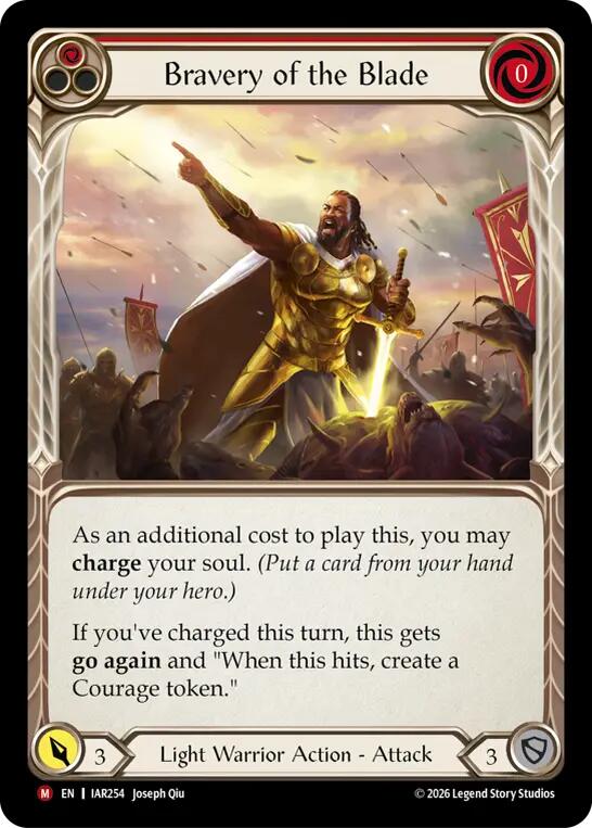 Bravery of the Blade, Usurp the Shadow Throne IAR254