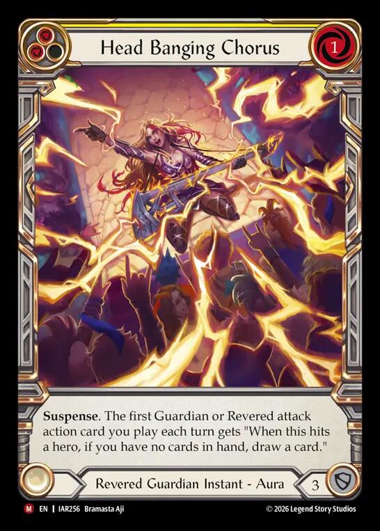 Head Banging Chorus (Extended Art), Usurp the Shadow Throne IAR256