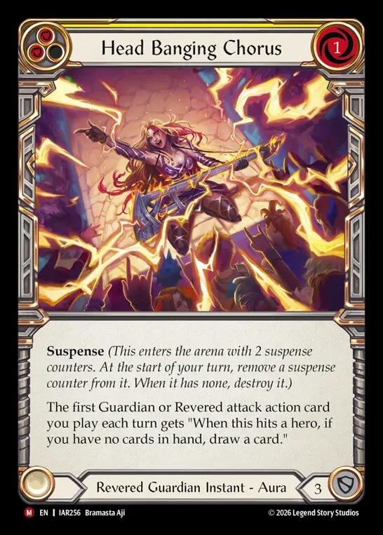 Head Banging Chorus, Usurp the Shadow Throne IAR256