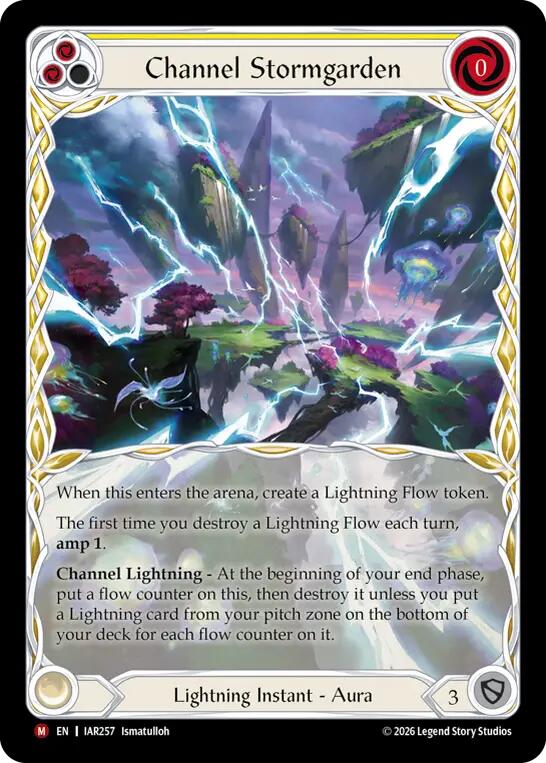 Channel Stormgarden (Extended Art), Usurp the Shadow Throne IAR257