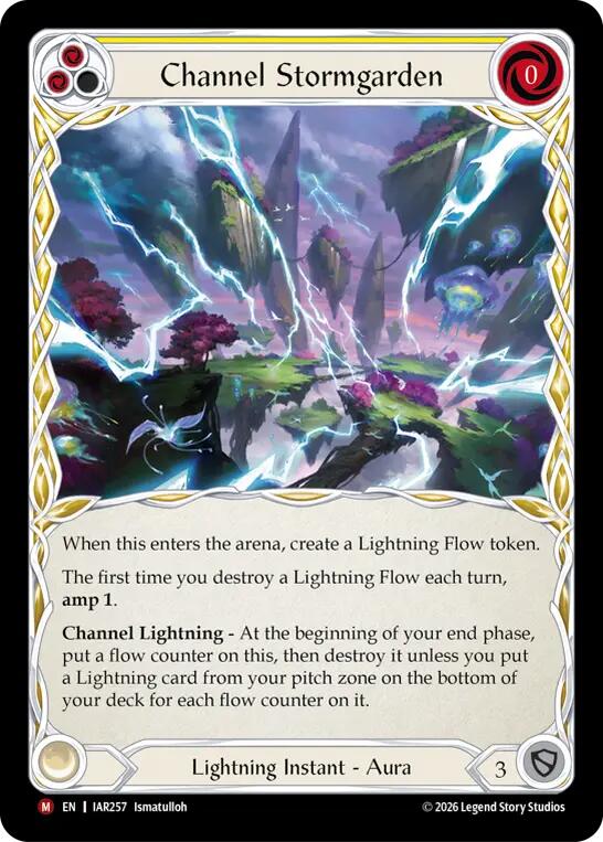 Channel Stormgarden, Usurp the Shadow Throne IAR257
