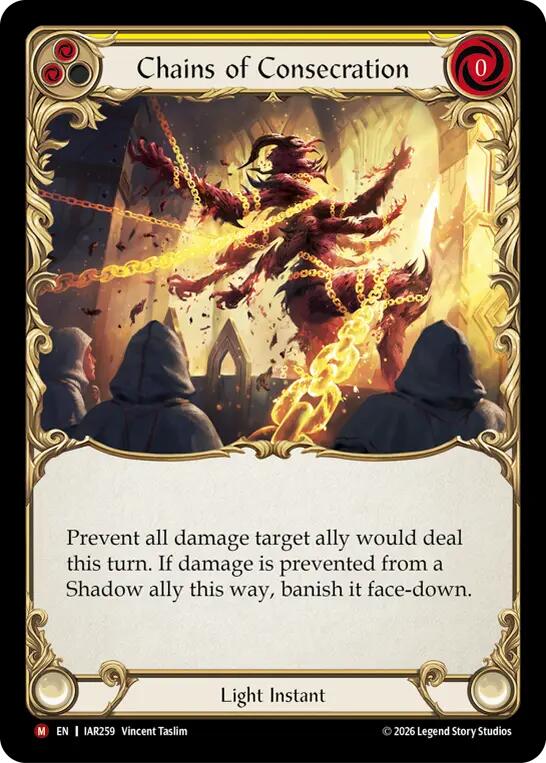 Chains of Consecration, Usurp the Shadow Throne IAR259