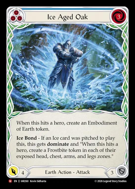 Ice Aged Oak, Usurp the Shadow Throne IAR260