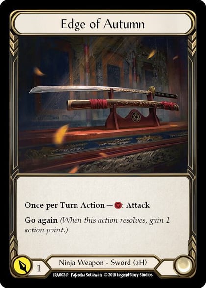 Edge of Autumn, Welcome Deck: Ira IRA002