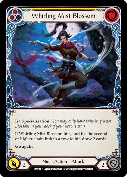 Whirling Mist Blossom, Welcome Deck: Ira IRA003