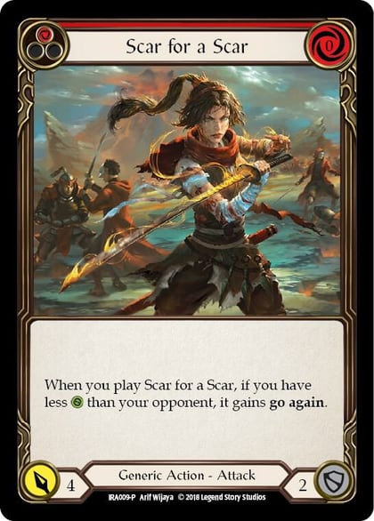 Scar for a Scar, Welcome Deck: Ira IRA009