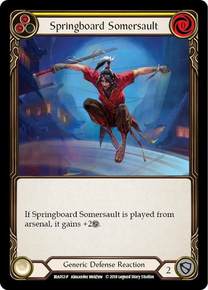 Springboard Somersault, Welcome Deck: Ira IRA012