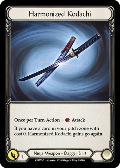 Harmonized Kodachi, Hero Deck: Katsu KSU003