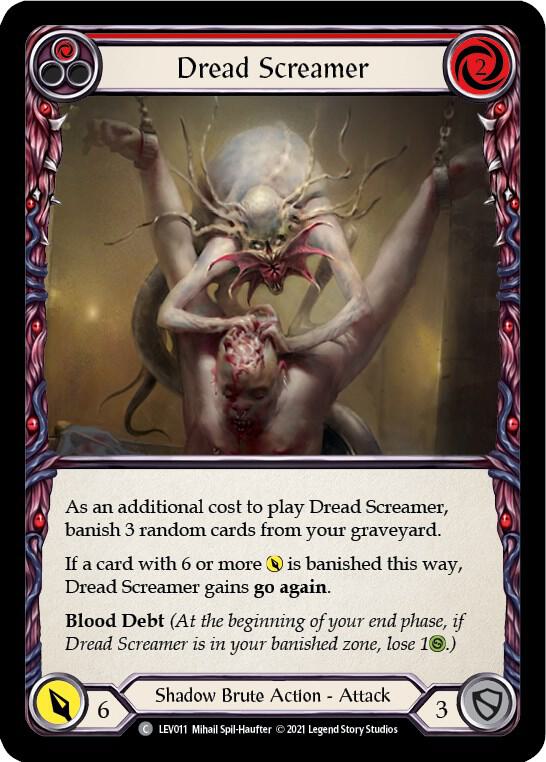 Dread Screamer (Red), Blitz Deck: Monarch - Levia LEV011