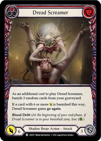 Dread Screamer (Red), Blitz Deck: Monarch - Levia LEV011