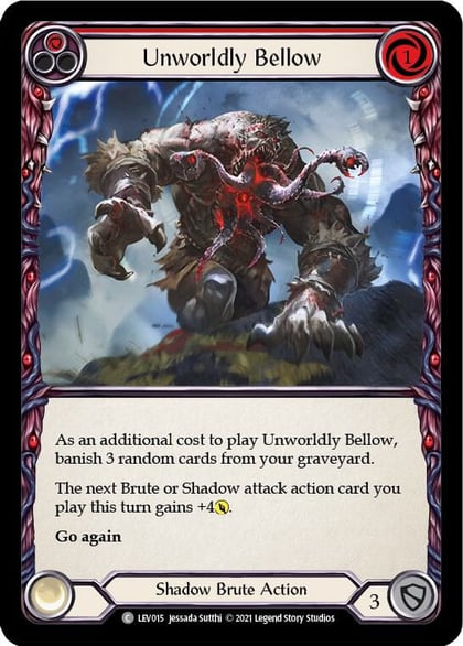 Unworldly Bellow (Red), Blitz Deck: Monarch - Levia LEV015