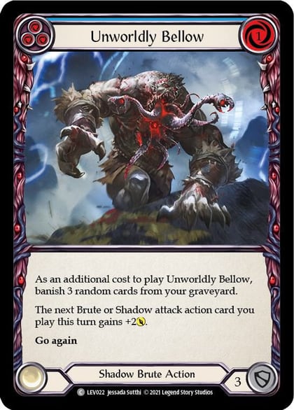 Unworldly Bellow (Blue), Blitz Deck: Monarch - Levia LEV022