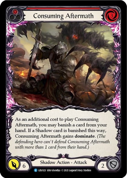 Consuming Aftermath (Red), Blitz Deck: Monarch - Levia LEV023
