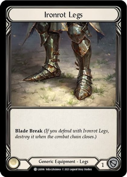 Ironrot Legs, Blitz Deck: Tales of Aria - Lexi LXI006