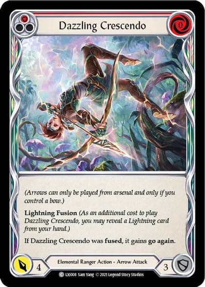 Dazzling Crescendo (Red), Blitz Deck: Tales of Aria - Lexi LXI008