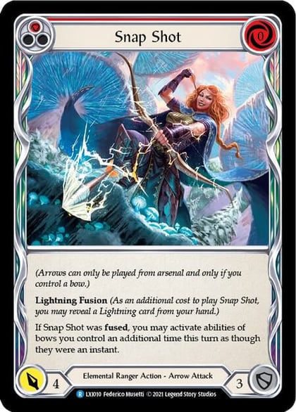 Snap Shot (Red), Blitz Deck: Tales of Aria - Lexi LXI010