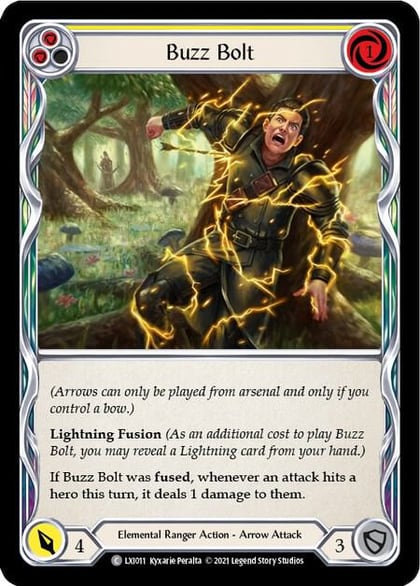 Buzz Bolt (Yellow), Blitz Deck: Tales of Aria - Lexi LXI011