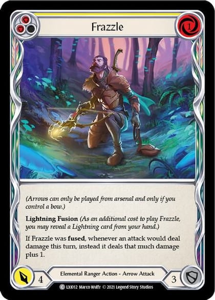 Frazzle (Yellow), Blitz Deck: Tales of Aria - Lexi LXI012