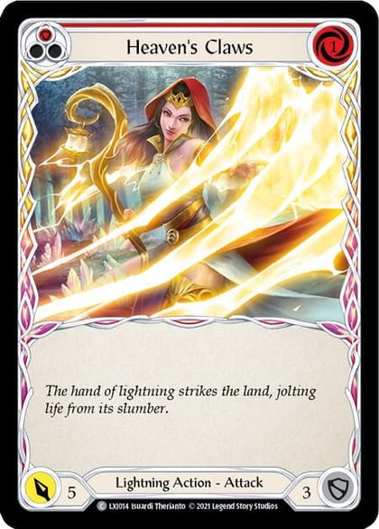 Heaven's Claws (Red), Blitz Deck: Tales of Aria - Lexi LXI014