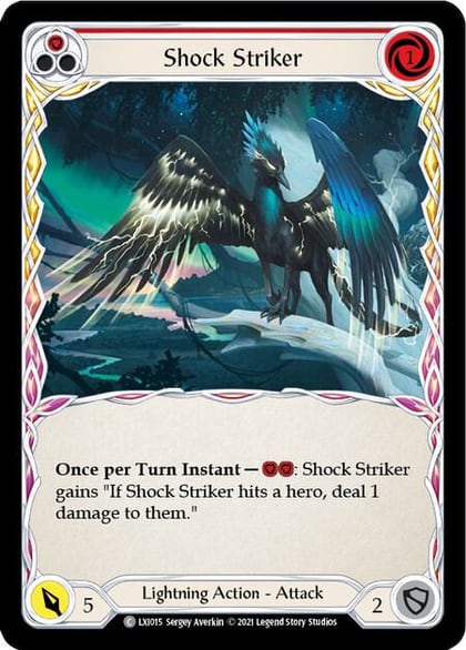 Shock Striker (Red), Blitz Deck: Tales of Aria - Lexi LXI015