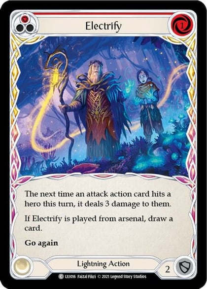 Electrify (Red), Blitz Deck: Tales of Aria - Lexi LXI016