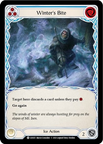 Winter's Bite (Blue), Blitz Deck: Tales of Aria - Lexi LXI025