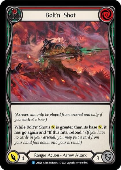 Bolt'n' Shot (Red), Blitz Deck: Tales of Aria - Lexi LXI026