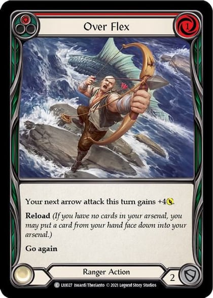Over Flex (Red), Blitz Deck: Tales of Aria - Lexi LXI027