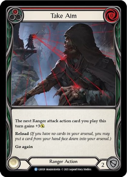 Take Aim (Red), Blitz Deck: Tales of Aria - Lexi LXI028