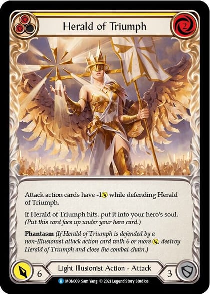Herald of Triumph (Yellow), Monarch MON009