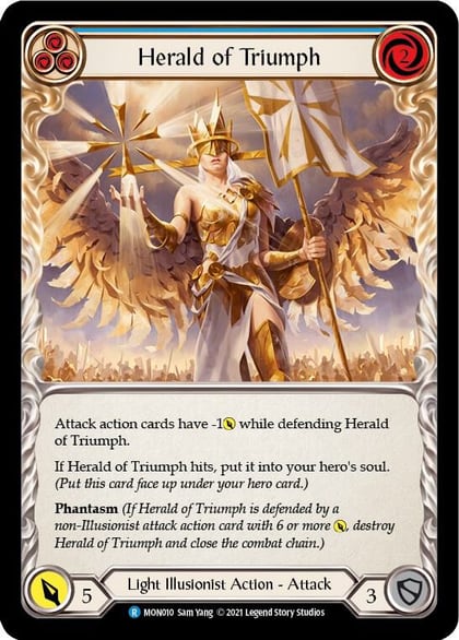 Herald of Triumph (Blue), Monarch MON010