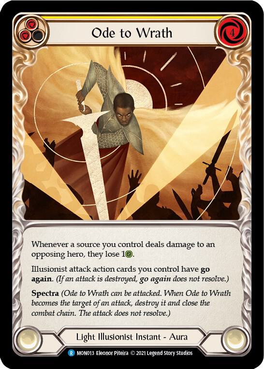 Ode to Wrath, Monarch MON013