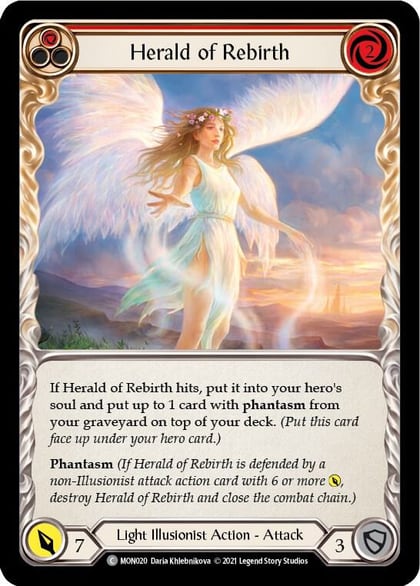 Herald of Rebirth (Red), Monarch MON020