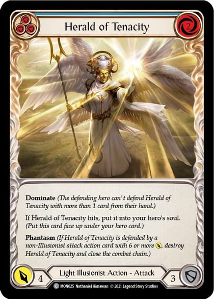 Herald of Tenacity (Blue), Monarch MON025
