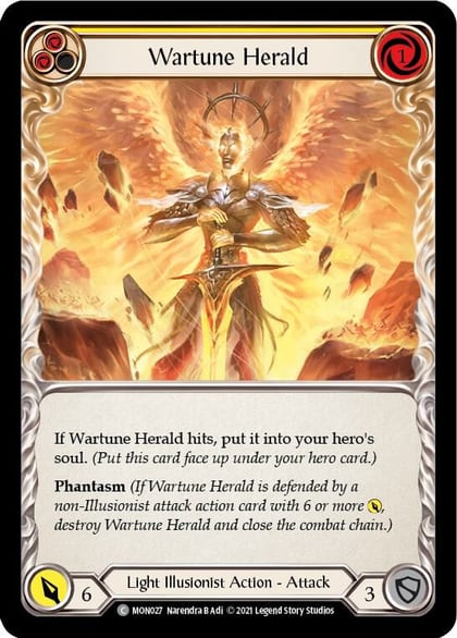 Wartune Herald (Yellow), Monarch MON027