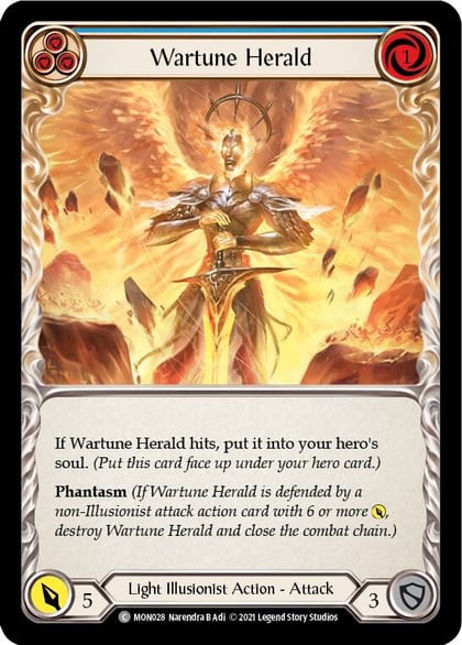Wartune Herald (Blue), Monarch MON028