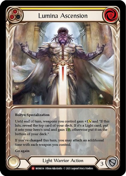 Lumina Ascension (Extended Art), Monarch MON034