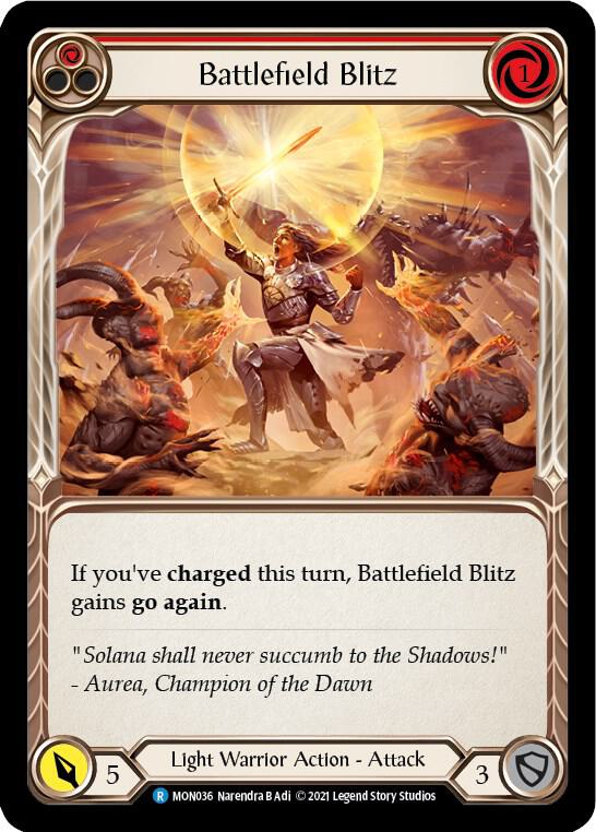 Battlefield Blitz (Red), Monarch MON036