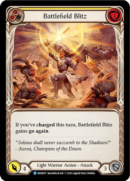Battlefield Blitz (Yellow), Monarch MON037